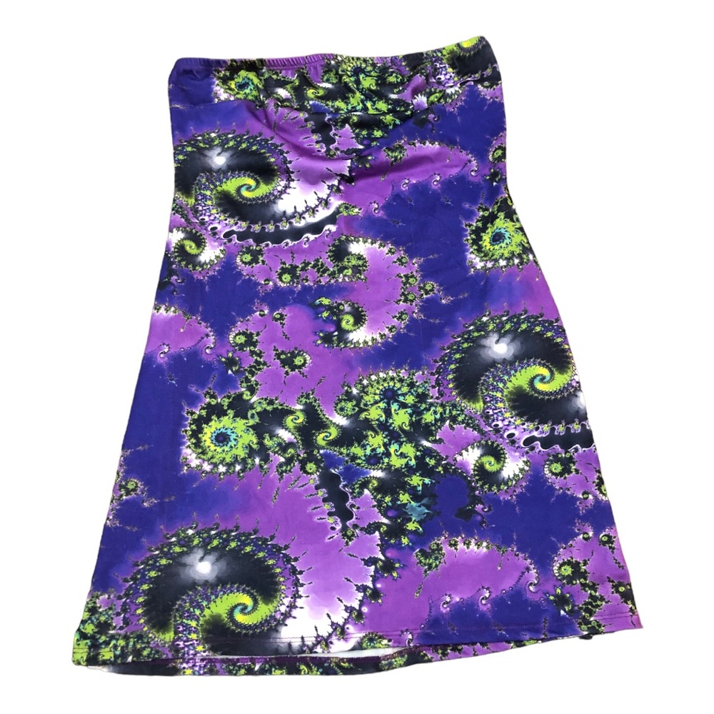 Strapless Mini-Dress